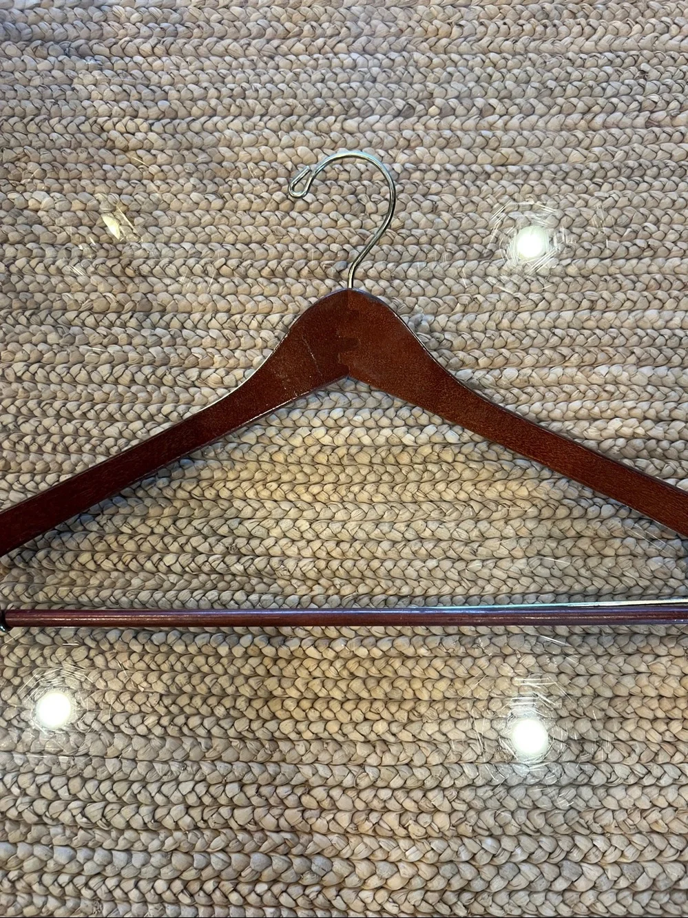 5 Saks Fifth Avenue+ Logo Wooden Pant/Suit Hangers